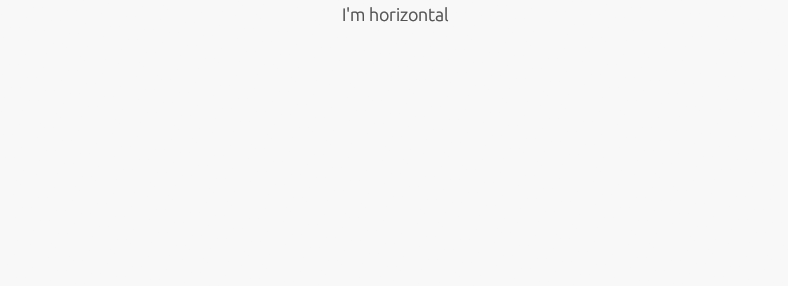 horizontally centered label screenshot